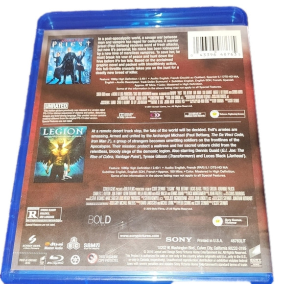 DVD 2 Pack "Legion / Priest" - Picture 2 of 8